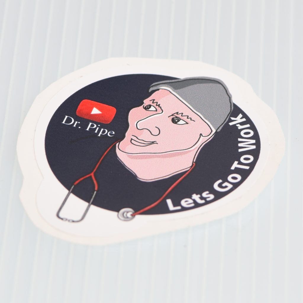 Dr PiPe Sticker Dr PiPe